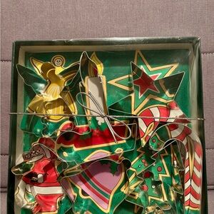 Fox Run 7 Festive Holiday Cookie Cutter Set - Multicolor Christmas
